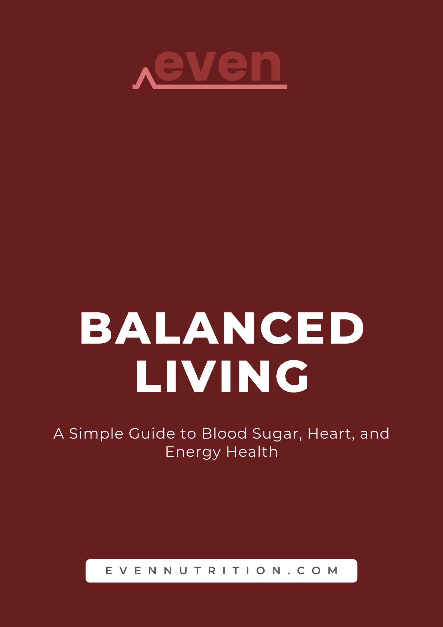 Balanced Living Blueprint (E-Book)